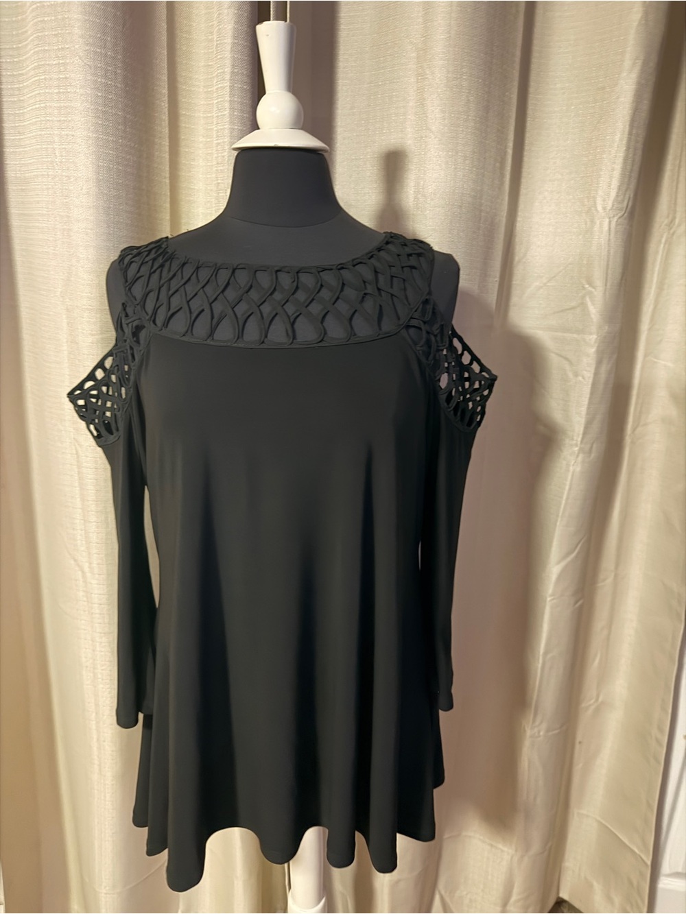 Joseph Ribkoff lattice top
